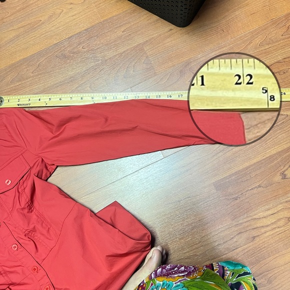 Allegra K Women's Cotton Casual Solid Long Sleeve Vintage Style Shirt Dress  XS - Picture 8 of 11